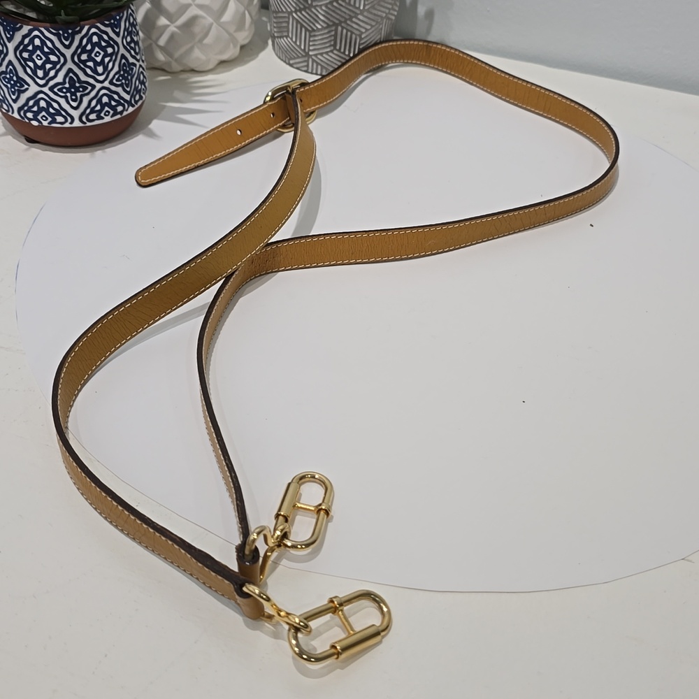 GUCCI - Vintage GG Supreme Boston Bag in Tan, PVC & Leather, with Sherry Line - Picture 17 of 17